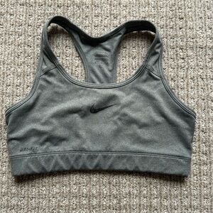 Nike Gray Sports Bra